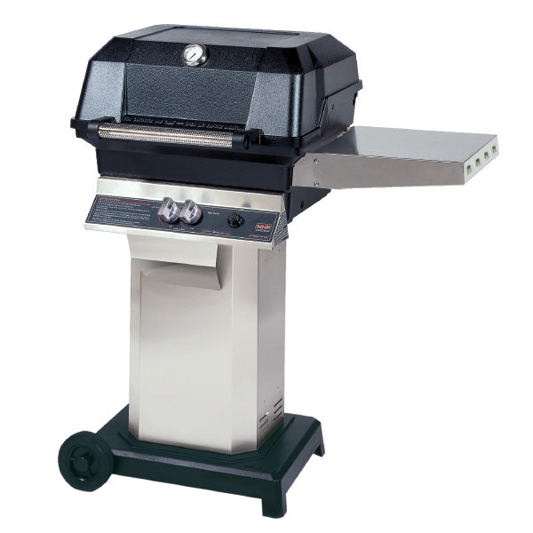 MHP Model JNR4DD Grill on 304 Stainless Column Base