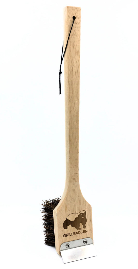 GrillBadger Non-Metallic Grill Brush